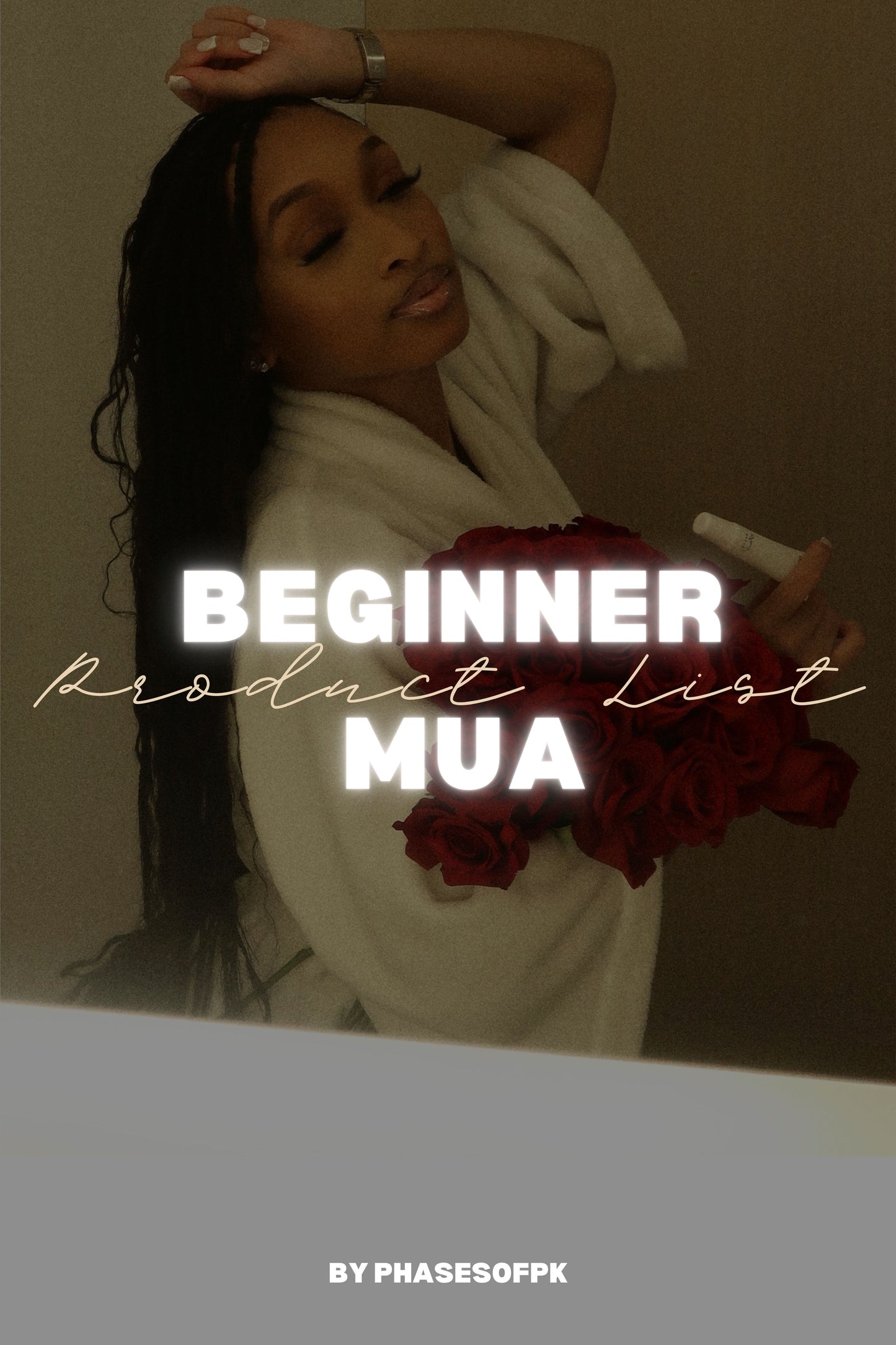 DIGITAL BEGINNER MUA PRODUCT LIST