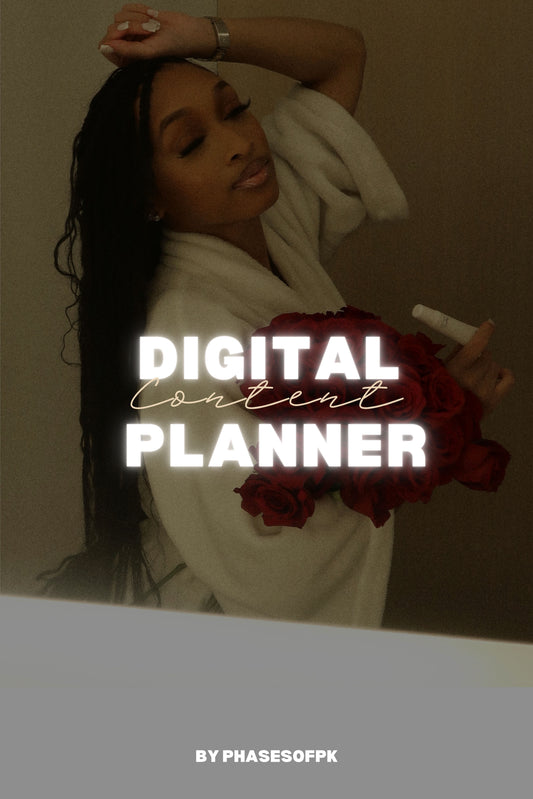 DIGITAL CONTENT PLANNER (PERSONAL USE)